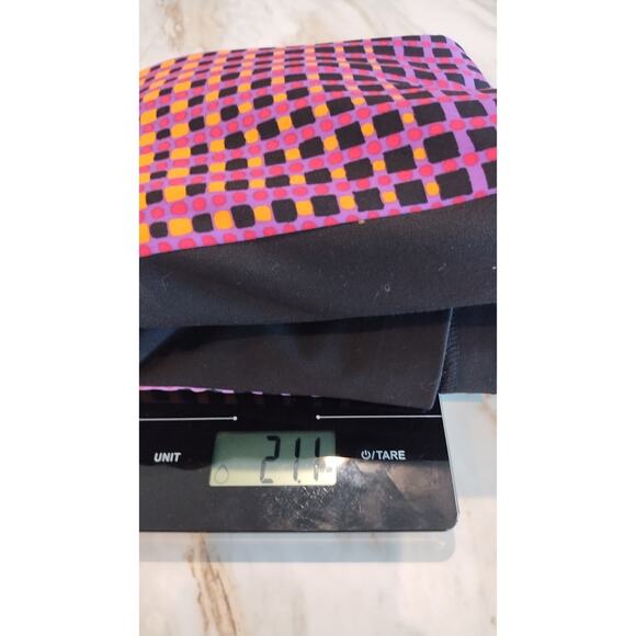 Lane Bryant Black Orange Purple Pink  Cap Sleeve Dress Size 20 - Picture 12 of 12